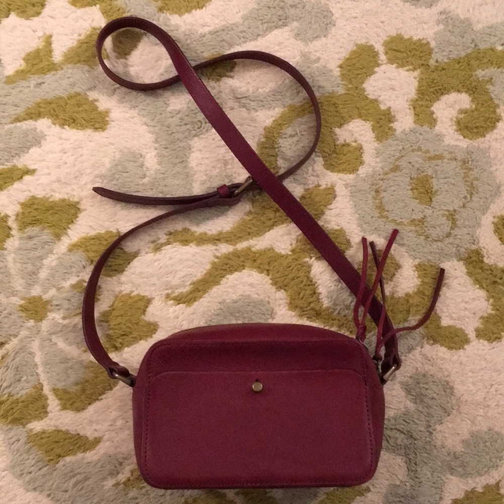 Madewell burgundy crossbody